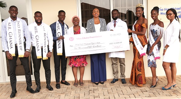 Miss Ghana Foundation sponsors boy with Scoliosis