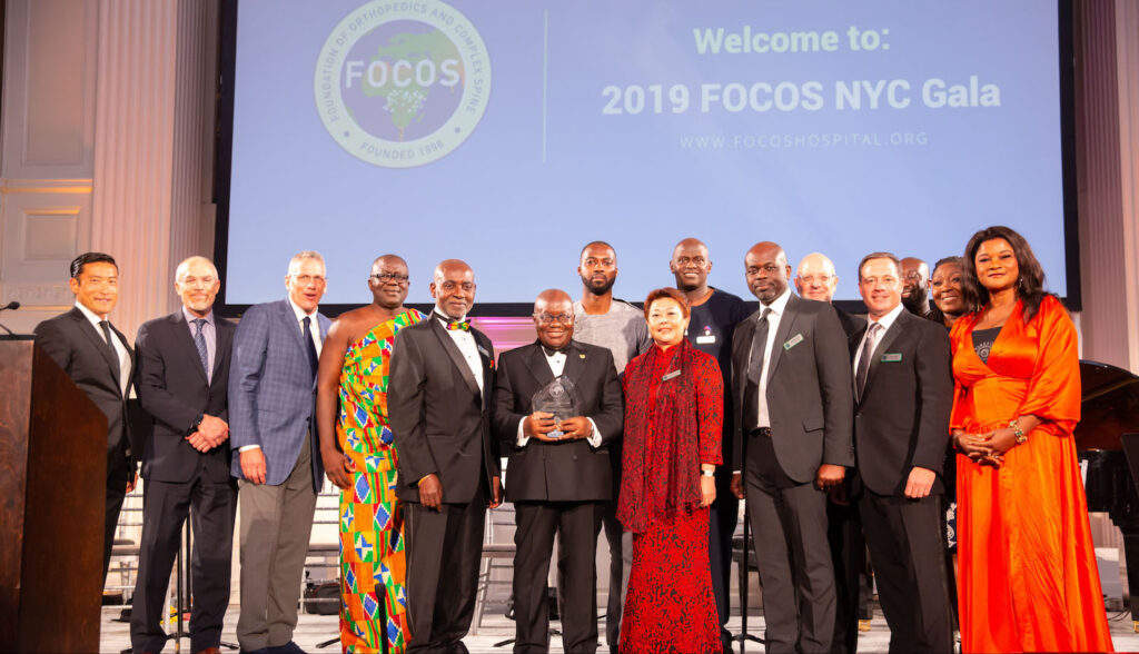 A Presidential Welcome at FOCOS Gala New York City 2019